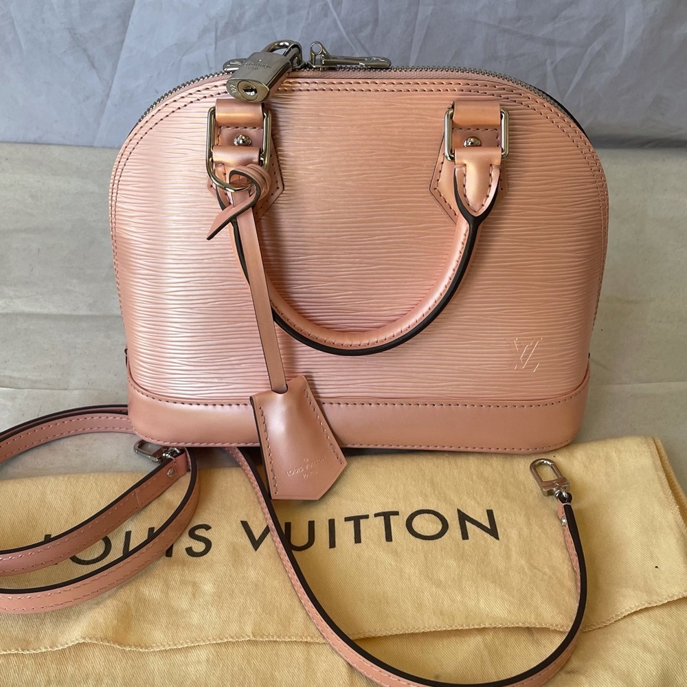 Louis Vuitton M41648 Epi Alma Bb W/ Strap